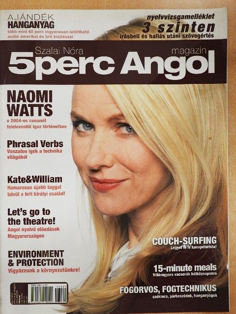 Szalai Nóra - 5perc Angol magazin 2013. január [antikvár]