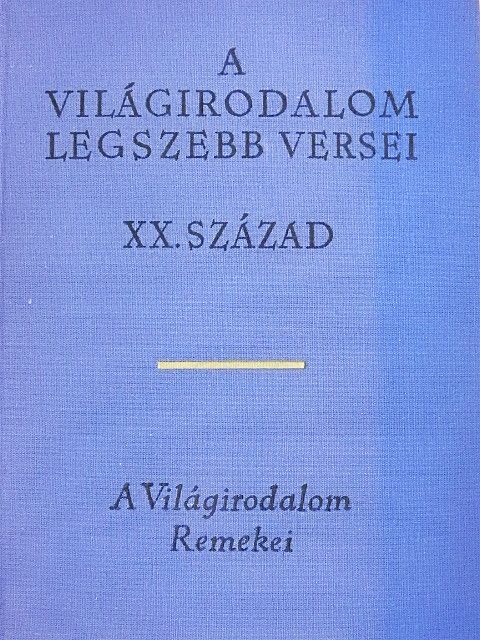 Ady Endre - A világirodalom legszebb versei [antikvár]