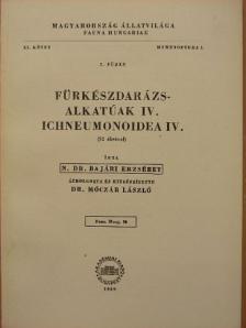 Dr. Móczár László - Fürkészdarázs-alkatúak IV. [antikvár]