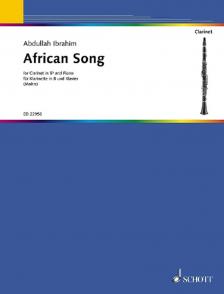 IBRAHIM, ABDULLAH - AFRICAN SONG FOR CLARINET IN BA AND PIANO (MOHRS)