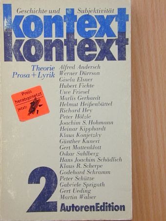 Gerhardt Marlis - Kontext 2 [antikvár]
