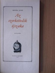 Heltai Jenő - Az ezerkettedik éjszaka [antikvár]