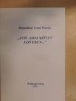 Dömőkné Iván Mária - "Szív adja szívet szívesen...' [antikvár]