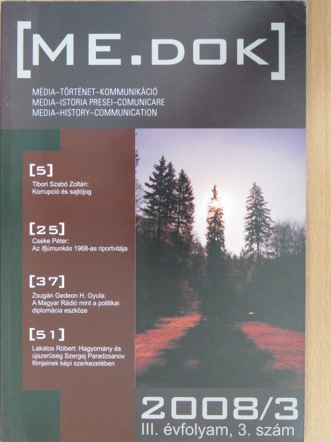 Bodó Barna - Me.dok 2008. március [antikvár]