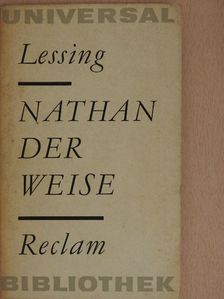 Gotthold Ephraim Lessing - Nathan der Weise [antikvár]