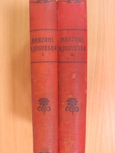 Alessandro Manzoni - A jegyesek I-II. [antikvár]