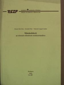 Blumné Bán Erika - Mintakollekció az elemzés-ellenőrzés módszertanához [antikvár]