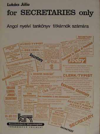 Lukács Júlia - For Secretaries only [antikvár]