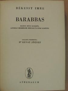 Békessy Imre - Barabbas [antikvár]
