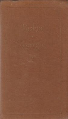 Puskin, Alekszandr Szergejevics - Anyegin [antikvár]