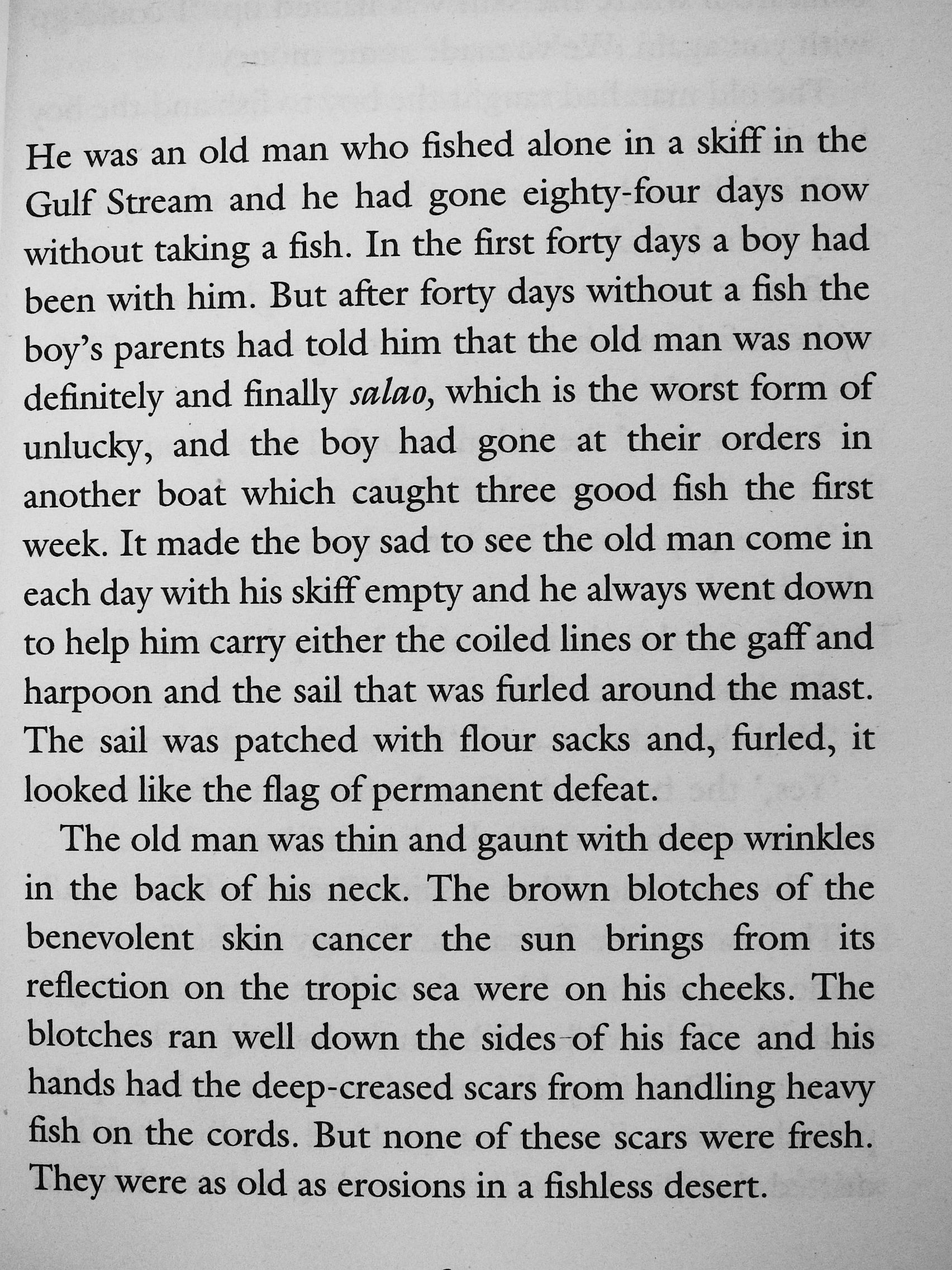 Ernest Hemingway - The Old Man and the Sea [antikvár]