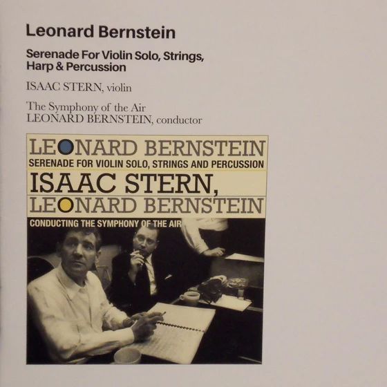 BERNSTEIN - SERENADE FOR VIOLIN SOLI AND PERCUSSION CD BERNSTEIN