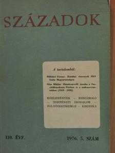 A. A. Sevjakov - Századok 1976/5. [antikvár]