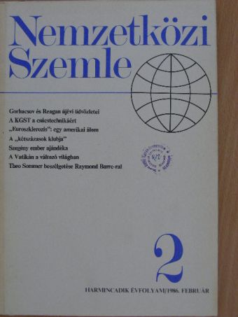 Bálint István - Nemzetközi Szemle 1986. február [antikvár]