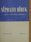 Néprajzi Hírek 1980/3-4. [antikvár]