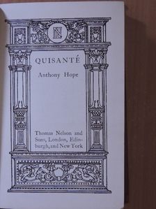Anthony Hope - Quisanté [antikvár]