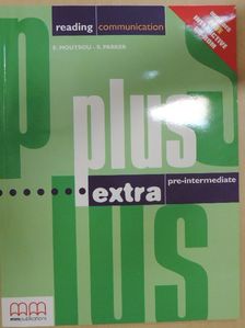 E. Moutsou - Plus Extra - Pre-Intermediate - CD-vel [antikvár]