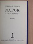 Kassák Lajos - Napok [antikvár]
