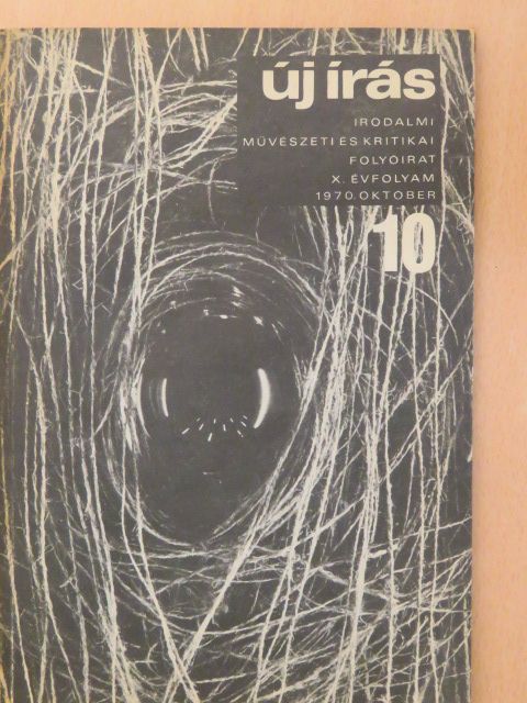 Császár István - Új Írás 1970. október [antikvár]