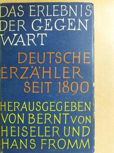 Ernst Jünger - Das Erlebnis der Gegenwart [antikvár]