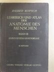 Dr. Fr. Kopsch - Lehrbuch und Atlas der Anatomie des Menschen III. [antikvár]