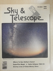 Edward M. Brooks - Sky & Telescope October 1984 [antikvár]