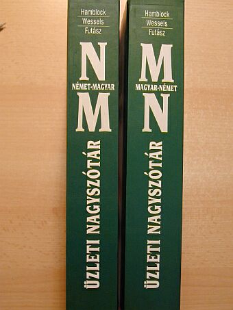 Dieter Hamblock - Magyar-német/német-magyar üzleti nagyszótár [antikvár]