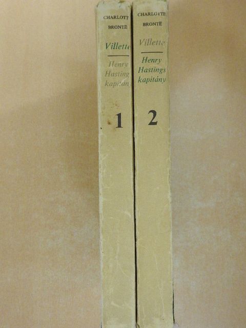 Charlotte Brontë - Villette/Henry Hastings kapitány 1-2. [antikvár]