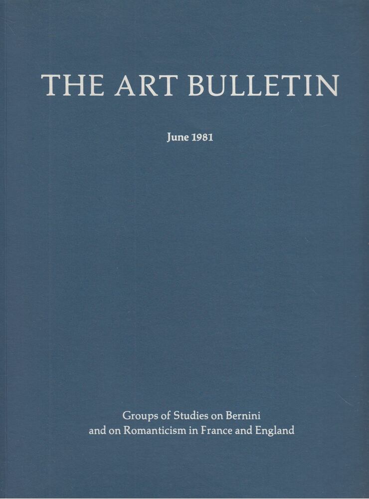 Creighton E. Gilbert - The Art Bulletin June 1981 [antikvár]