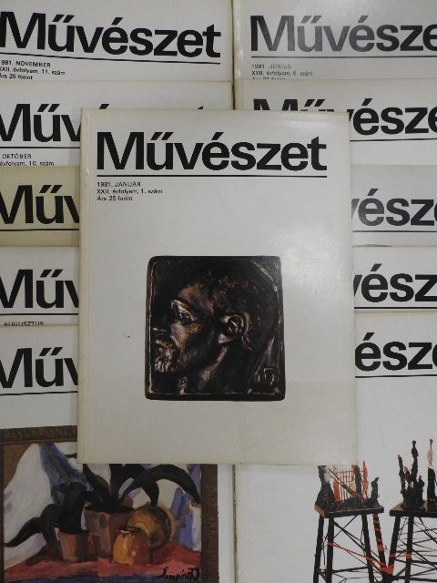 Acsay Judit - Művészet 1981. (nem teljes évfolyam) [antikvár]