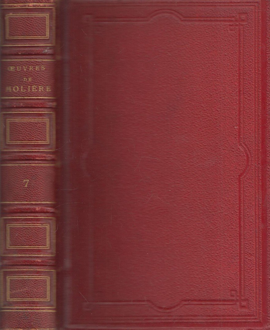 MOLIÉRE - Le oeuvres complètes de Molière VII [antikvár]