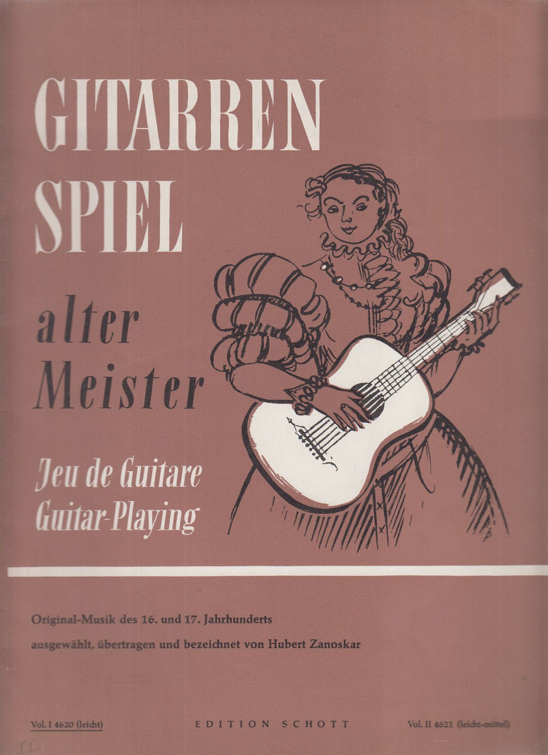 Zanoskar, Hubert - Gitarrenspiel alter Meister [antikvár]