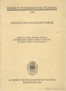 Borcsa János, Bodor András, Péntek János, Berta Árpád, Bakk Pál, Senga Toru - Szentkatolnai Bálint Gábor [antikvár]