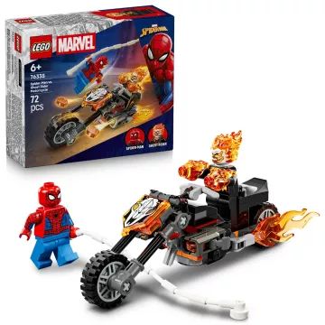 LEGO Marvel Pókember a motoros Szellemlovas ellen 76335