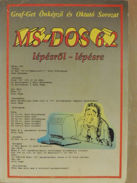 Csepiga István - MS-DOS 6.2 lépésről-lépésre... [antikvár]