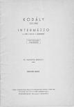 KOD - INTERMEZZO A "HÁRY JÁNOS" C.DALJÁTÉKBÓL VEGYESKARRA, DR.VARGA KÁROLY VERSE