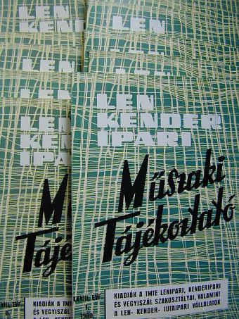 Len, Kender Ipari Műszaki Tájékoztató 1980. (nem teljes évfolyam) [antikvár]