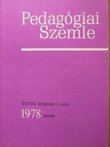 A. A. Frolov - Pedagógiai Szemle 1978. január [antikvár]