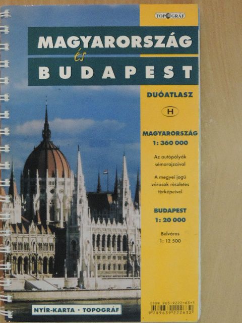 Magyarország és Budapest duóatlasz [antikvár]