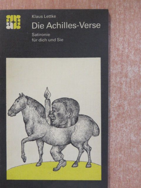 Klaus Lettke - Die Achilles-Verse [antikvár]