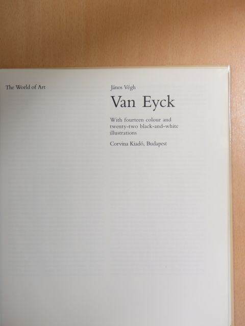 János Végh - Van Eyck [antikvár]