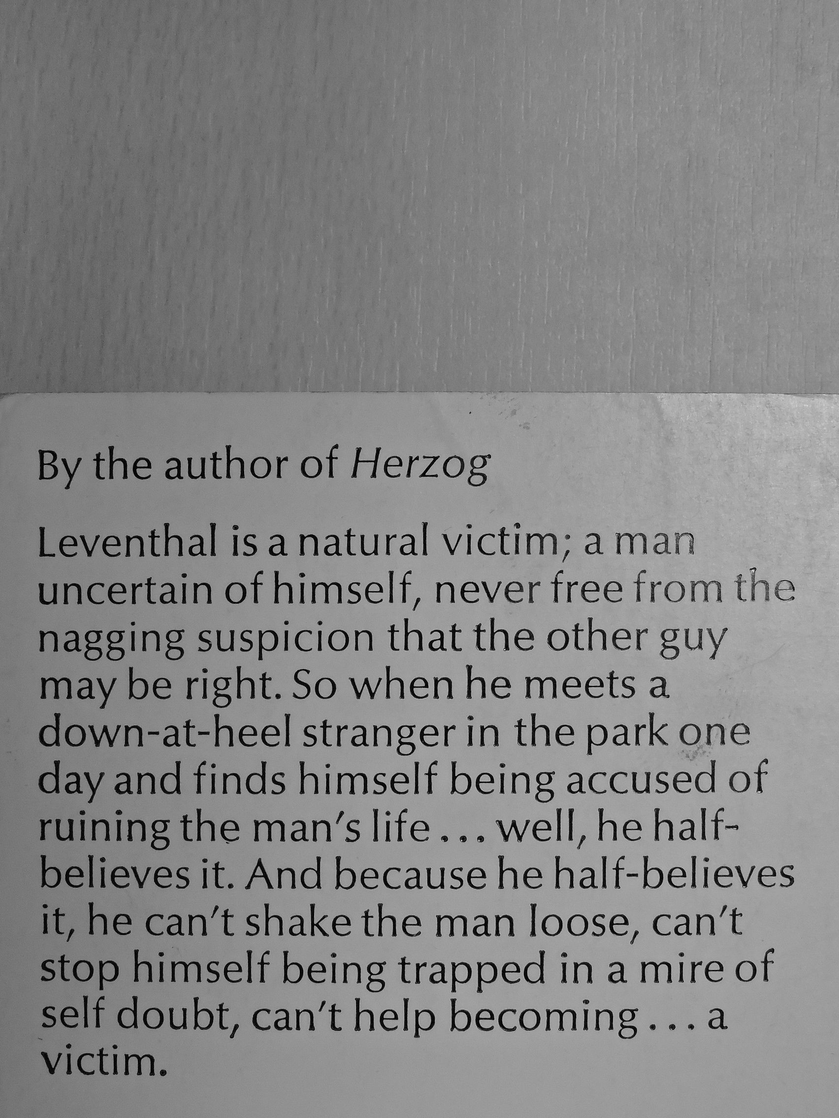 Saul Bellow - The Victim [antikvár]