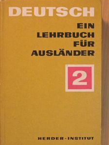 Eleonore Jerchel-Prokopowa - Deutsch - Ein Lehrbuch für Ausländer 2. [antikvár]