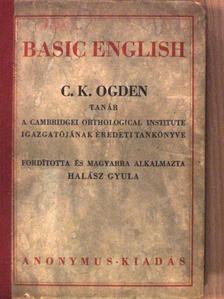 C. K. Ogden - Basic English [antikvár]