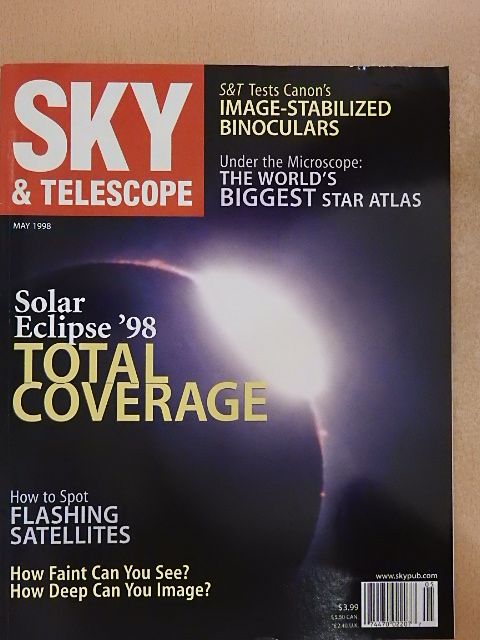 David H. Levy - Sky & Telescope May 1998 [antikvár]