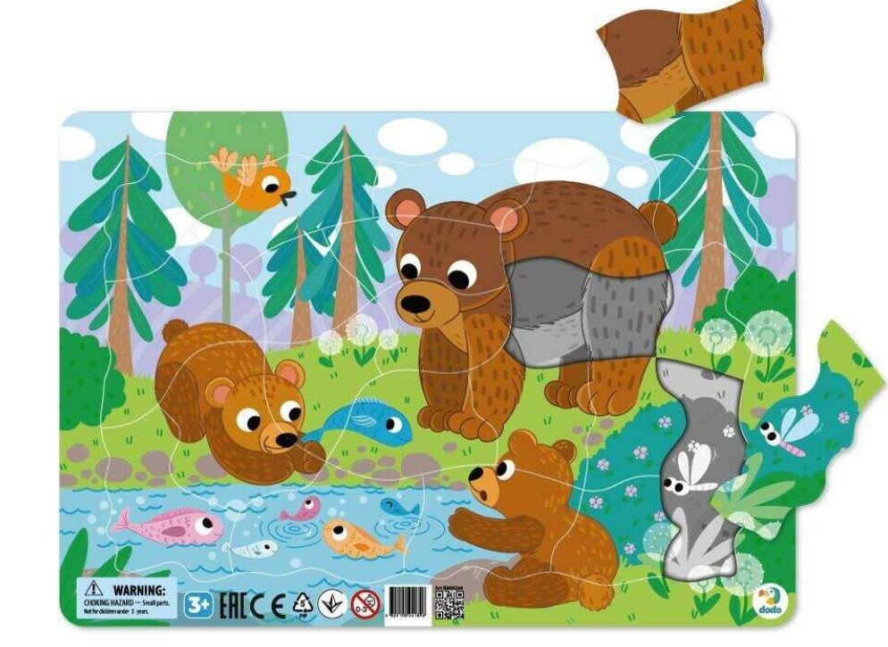 DODO - DODO KERETES PUZZLE MEDVE BOCSOK 21 DB 3+