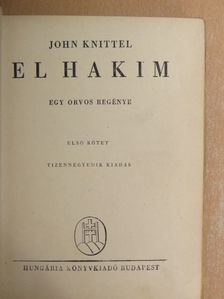John Knittel - El Hakim I-II. [antikvár]