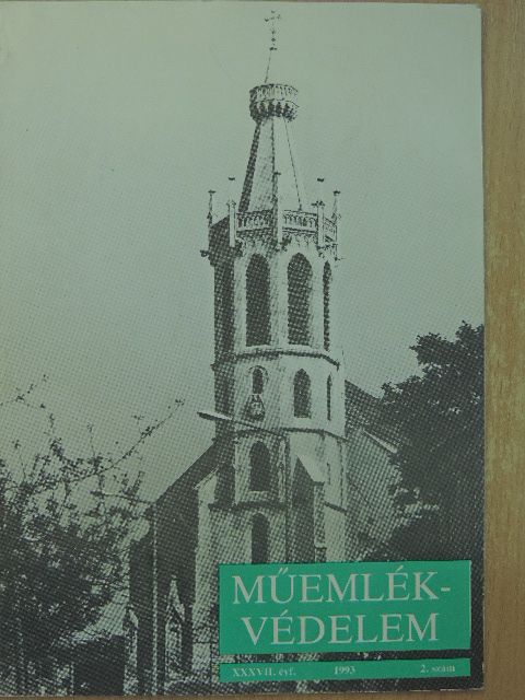 Deák Varga Dénes - Műemlékvédelem 1993/2. [antikvár]
