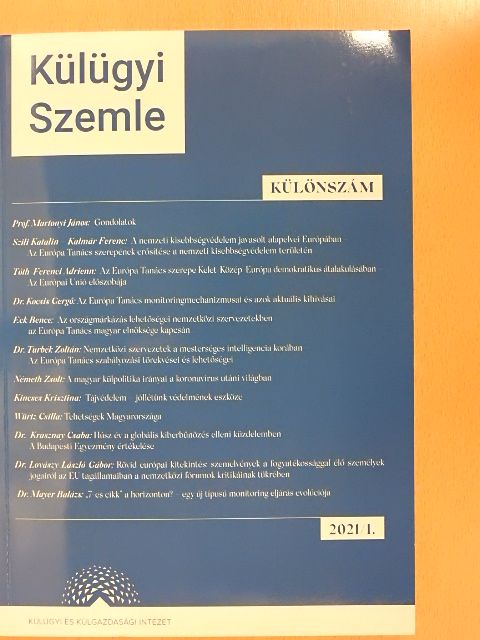 Balogh István - Külügyi Szemle 2021/1. [antikvár]
