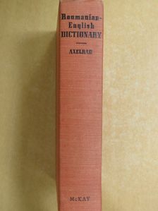 P. Axelrad - Complete Roumanian-English Dictionary [antikvár]